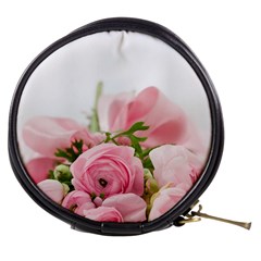 Romantic Pink Flowers Mini Makeup Bags by yoursparklingshop