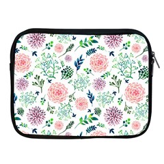Hand Painted Spring Flourishes Flowers Pattern Apple Ipad 2/3/4 Zipper Cases by TastefulDesigns