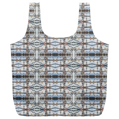 Geometric Diamonds Full Print Recycle Bags (l)  by yoursparklingshop