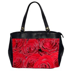 Red Roses Love Office Handbags (2 Sides)  by yoursparklingshop