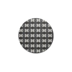 Black White Gray Crosses Golf Ball Marker (10 Pack) by yoursparklingshop