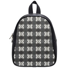 Black White Gray Crosses School Bags (small)  by yoursparklingshop
