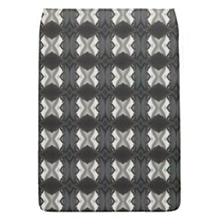 Black White Gray Crosses Flap Covers (s) 