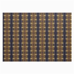 Black Brown Gold Stripes Large Glasses Cloth