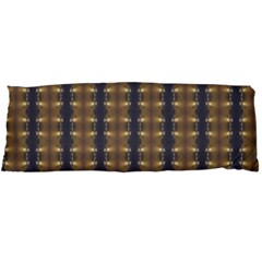 Black Brown Gold Stripes Body Pillow Case Dakimakura (two Sides)