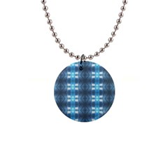 Blue Diamonds Of The Sea 1 Button Necklaces
