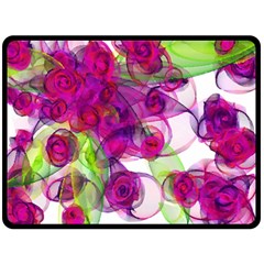 Violet Fleece Blanket (large) 