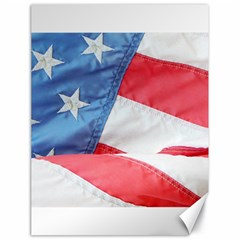 Folded American Flag Canvas 18  X 24   by StuffOrSomething