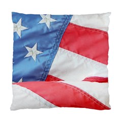 Folded American Flag Standard Cushion Case (one Side) by StuffOrSomething