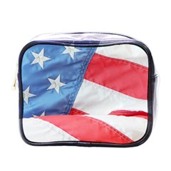 Folded American Flag Mini Toiletries Bags by StuffOrSomething