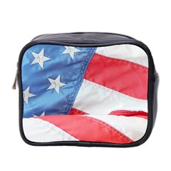 Folded American Flag Mini Toiletries Bag 2-side by StuffOrSomething