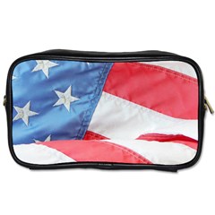 Folded American Flag Toiletries Bags 2-side by StuffOrSomething