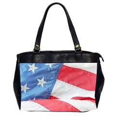 Folded American Flag Office Handbags (2 Sides)  by StuffOrSomething