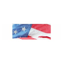 Folded American Flag Satin Scarf (oblong) by StuffOrSomething