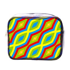 Colorful Chains                    			mini Toiletries Bag (one Side) by LalyLauraFLM