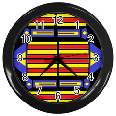 Flair One Wall Clocks (black) by MRTACPANS