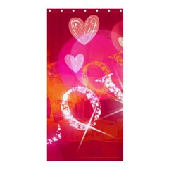 Love Shower Curtain 36  X 72  (stall)  by SugaPlumsEmporium