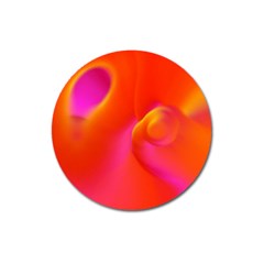 Orange Cream Magnet 3  (round)