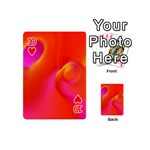 Orange Cream Playing Cards 54 (Mini)  Front - Heart10