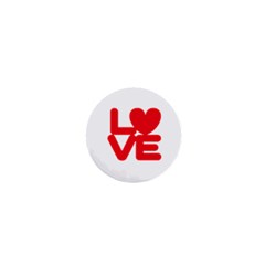 Love (01) 1  Mini Button by gooddeed