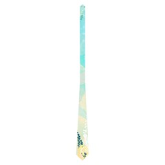 Watercolor Fresh Flowery Background Neckties (two Side) 