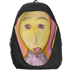 Portrait Of Archangel Michael, Spiritual Chalks Drawing Backpack Bag