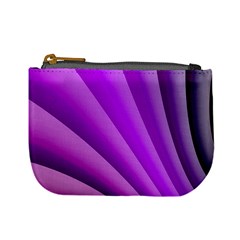 Gentle Folds Of Purple Mini Coin Purses by FunWithFibro