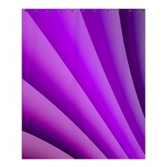 Gentle Folds Of Purple Shower Curtain 60  X 72  (medium)  by FunWithFibro