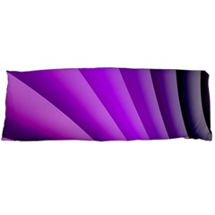 Gentle Folds Of Purple Body Pillow Case (dakimakura) by FunWithFibro