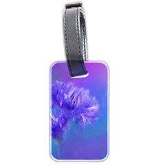 Purple Cornflower Floral  Luggage Tags (two Sides)