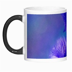 Flowers Cornflower Floral Chic Stylish Purple  Morph Mugs by yoursparklingshop