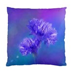 Flowers Cornflower Floral Chic Stylish Purple  Standard Cushion Case (Two Sides) Front