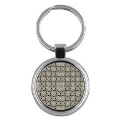 Interlace Arabesque Pattern Key Chains (round)  by dflcprints