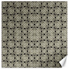 Interlace Arabesque Pattern Canvas 12  X 12   by dflcprints