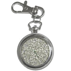 Black And White Abstract Texture Key Chain Watches