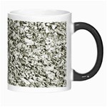 Black and White Abstract Texture Morph Mugs Right