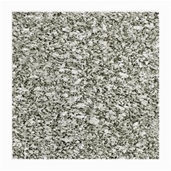 Black And White Abstract Texture Medium Glasses Cloth (2-side)
