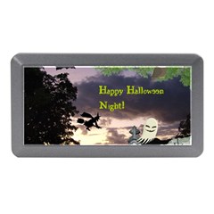 Happy Halloween Night Witch Flying Memory Card Reader (mini) by canvasngiftshop