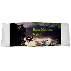 Happy Halloween Night Witch Flying Body Pillow Case (dakimakura) by canvasngiftshop