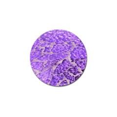 Festive Chic Purple Stone Glitter  Golf Ball Marker (4 pack)