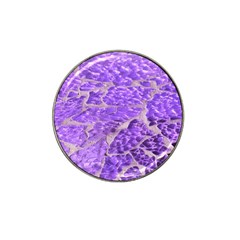 Festive Chic Purple Stone Glitter  Hat Clip Ball Marker