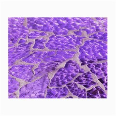 Festive Chic Purple Stone Glitter  Small Glasses Cloth