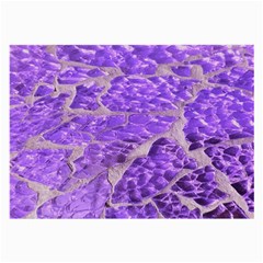 Festive Chic Purple Stone Glitter  Large Glasses Cloth