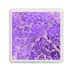 Festive Chic Purple Stone Glitter  Memory Card Reader (Square) 