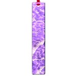 Festive Chic Purple Stone Glitter  Large Book Marks Front