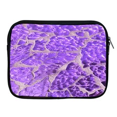 Festive Chic Purple Stone Glitter  Apple Ipad 2/3/4 Zipper Cases by yoursparklingshop