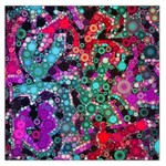Bubble Chaos Large Satin Scarf (Square)