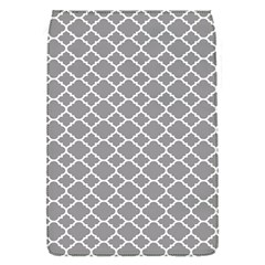 Grey Quatrefoil Pattern Removable Flap Cover (s) by Zandiepants