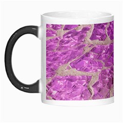 Festive Chic Pink Glitter Stone Morph Mugs by yoursparklingshop