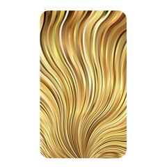 Gold Stripes Festive Flowing Flame  Memory Card Reader